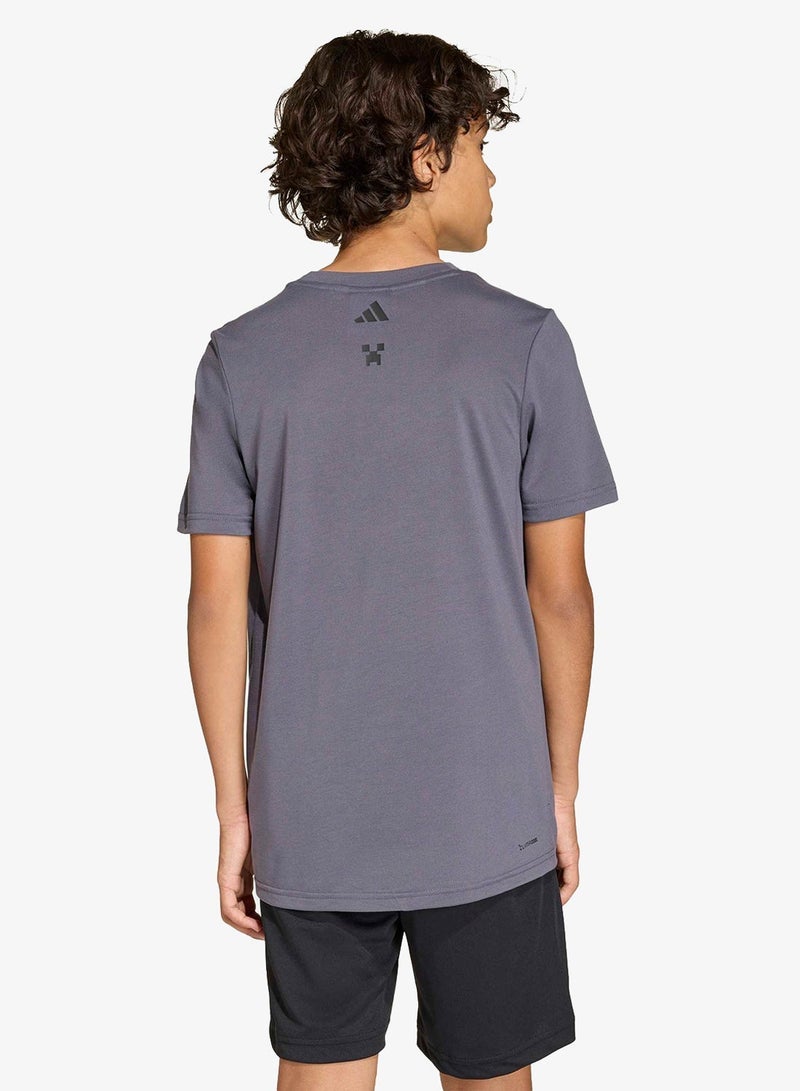 Adidas Youth Minecraft Training T-Shirt - Image 2